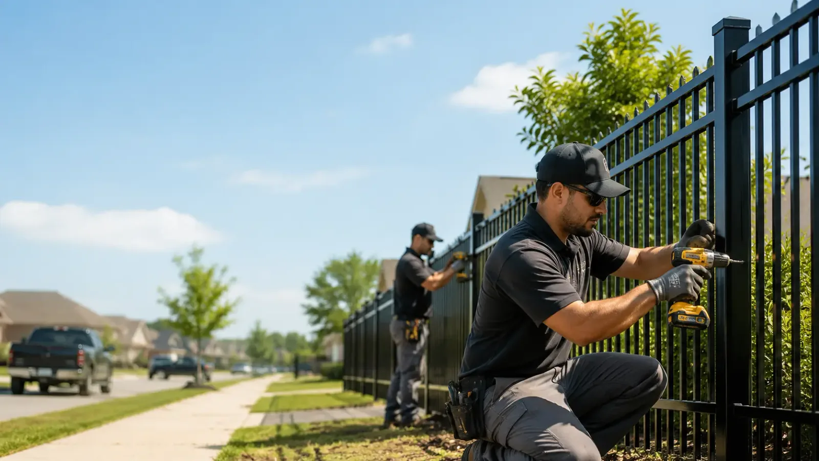 Metal Fence Installation in Saint Augustine, IL